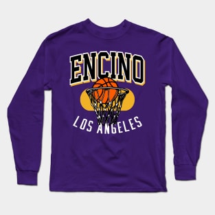 Encino LA Retro Hoop Long Sleeve T-Shirt